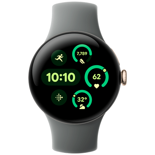 Google Pixel Watch 3 41mm Goud (Grijze Band)
