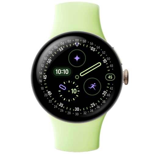 Google Pixel Watch 4 41mm Goud (Gele Band)