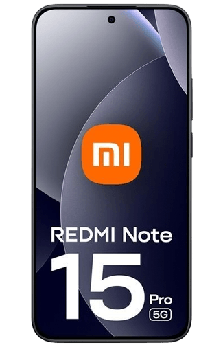 Xiaomi Redmi Note 15 Pro 5G 12GB/512GB Zwart